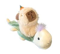 Genérico Slap Bracelet Plush Stuffed Animals Capybara 25x10x1.3cm 50g Fashionable Animal Wristband for Children Boys Kids Teens Home School Travel Christmas Birthday Party