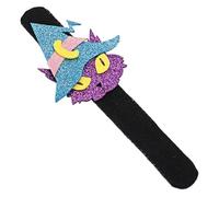 Genérico Slap Bracelet, Wrist Band, 8.27x2.95x0.39 Inches, Comfortable Material Decorative Festival Costume, Party Accessory for Kids, School, Events, Haunted House, Celebration and Halloween