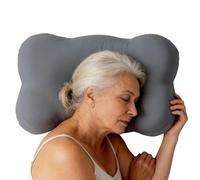 Genérico Sleep Pillow - Ergonomic Neck Support Cushion | Soft Memory Foam with Breathable Cover, Contours To Head and Neck, Relieves Pressure, Ideal For Home, Travel, Or Office Naps