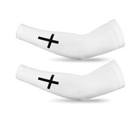 Generico Sleeves, Cooling Sports Sleeve, 16.14x5.12 Inches Ice Silk, UV Protection, Arms Support Guard for Running, Cycling, Golf, Fishing, Hiking, Gym, Outdoor Work, Athletic Training, ,