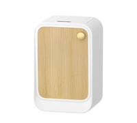 Genérico Slim Bathroom Bin - Sturdy Trash Can, cubo de basura con diseño automático, contenedores con estilo táctil, para el hogar Item de basura de baloncesto, ropa interior para el coleccionista
