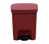 Genérico Slim Trash Can - Odor Protected Lid, Rectangular Garbage Bin | Step On Trash Can System, Efficient Space Saving Waste Management Solution for Kitchen Bathroom Office Home Use