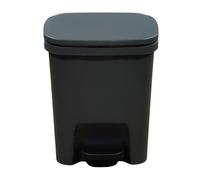 Genérico Slim Trash Can - Rectangular Waste Bin With Soft-Close Foot Pedal | Sturdy Build Free Trash Handling Odor-Proof Kitchen Garbage Can With Space-Saving Design And Easy-Close Lid