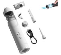 Genérico Slim V8 Mate Cordless Car Vacuum High Power 13000Pa, Handheld Slim V8 Mate 4-in-1 Portable Mini Cordless Car Vacuum Cleaner, with Enhanced Dual Power, For Car&Home (White)