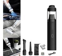 Genérico Slim V8 Mate Cordless Car Vacuum, Mini Portable Car Vacuum Cleaner, Handheld Vacuum Cleaner 19000Pa/200W Strong Powerful Suction, Rechargeable Vacuum for Car, Home (Black)