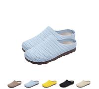 Genérico Slippers for women 2025 summer new outdoor French retro sandals breathable slippers for women (1PCS/B, Adulto, Mujer, 40, Números, Sistema tallas calzado EU, mediano)
