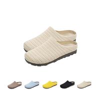 Genérico Slippers for women 2025 summer new outdoor French retro sandals breathable slippers for women (1PCS/E, Adulto, Mujer, 41, Números, Sistema tallas calzado EU, mediano)