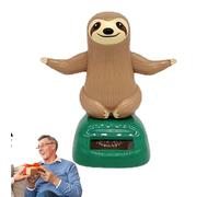 Generico Sloth Solar Bobble - Automatic Dashboard Shaking Hand Doll,Swing Sloth, Automatic Shaking Hand Doll Kids, Table, Car, Dashboard About 10x8x5cm/3.94x3.15x1.97 Inches