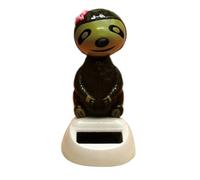 Genérico Sloth Solar Dancer - ABS 10x8x5cm | Car Animated Bobble Dancer | Dashboard Swinging Animal Toy For Home Kids Car Decoration It's The For Anyone Who Loves To Decorate Their Çar.