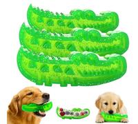 Genérico Slow Feed Chew and Fetch Crocodile, Alligator Dogs Chew Toy, Fetch Crocodile Dog Toy, for Large, Medium & Small Dogs, Teeth Cleaning, Cute Chews Toys (3 Pcs,L+L+S)