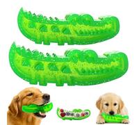 Genérico Slow Feed Chew and Fetch Crocodile, Alligator Dogs Chew Toy, Fetch Crocodile Dog Toy, for Large, Medium & Small Dogs, Teeth Cleaning, Cute Chews Toys (2 Pcs,S+L)