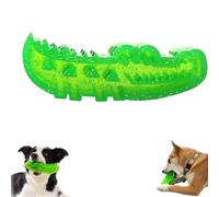 Genérico Slow Feed Chew and Fetch Crocodile, Bite and Brush Dogs Toy, Dog Slow Feeder Puzzle Toy, Alligator Dog toies, Chewing Training, For Large, Medium & Small Dogs Teeth Cleaning (S)