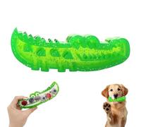Genérico Slow Feed Chew and Fetch Crocodile, Dog Slow Feeder Interactive, Alligator Dogs Chew Toy for Large, Medium & Small Dogs Teeth Cleaning Chewing Training (1Pc)