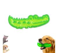 Genérico Slow Feed Chew and Fetch Crocodile, Dog Slow Feeder Puzzle Toy, Alligator Dogs Chew Toy for Large, Dogs Teeth Cleaning, Medium & Small Dog Teeth Cleaning (S)