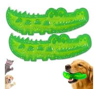 Genérico Slow Feed Chew and Fetch Crocodile, Dog Slow Feeder Puzzle Toy, Alligator Dogs Chew Toy for Large, Dogs Teeth Cleaning, Medium & Small Dog Teeth Cleaning (L*2Pcs)