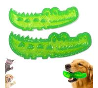 Genérico Slow Feed Chew and Fetch Crocodile, Dog Slow Feeder Puzzle Toy, Alligator Dogs Chew Toy for Large, Dogs Teeth Cleaning, Medium & Small Dog Teeth Cleaning (S+L)