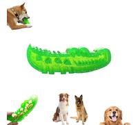 Genérico Slow Feed Chew and Fetch Crocodile, Dog Slow Feeder Puzzle Toy, Alligator Dogs Chew Toy, Teeth Cleaning for Large, Medium & Small Dogs (S)