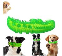 Genérico Slow Feed Chew and Fetch Crocodile, Dog Slow Feeder Puzzle Toy, Alligator Treat Dispenser, for Large, Medium & Small Dogs Teeth Cleaning Chewing Training (Small)