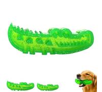Genérico Slow Feed Chew and Fetch Crocodile, Dog Slow Feeder Puzzle Toy, Alligator Treat Dispenser, Keep Dogs Busy, Medium & Small Dogs Teeth Cleaning (M)