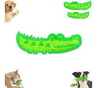 Genérico Slow Feed Chew and Fetch Crocodile, Dog Slow Feeder Puzzle Toy, Crocodile Dog Toy, Snack Stash & Play, Medium Small Dogs Bite Brush Teeth Cleaning Chewing Training (Small)