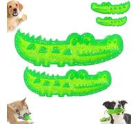 Genérico Slow Feed Chew and Fetch Crocodile, Dog Slow Feeder Puzzle Toy, Crocodile Dog Toy, Snack Stash & Play, Medium Small Dogs Bite Brush Teeth Cleaning Chewing Training (Small+Large)
