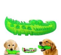 Genérico Slow Feed Chew and Fetch Crocodile, Dog Slow Feeder Puzzle Toy, for Large, Medium & Small Dogs Teeth Cleaning, Alligator Treat Dispensing Dog Toys, Cute Chew Toys (1 Pcs,Small)