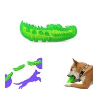 Genérico Slow Feed Chew and Fetch Crocodile, Dog Slow Feeder Puzzle Toy, Teeth Cleaning, Alligator Dogs Chew Toy for Large, Medium & Small Dogs (s)