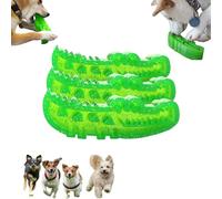 Genérico Slow Feed Chew and Fetch Crocodile, Lettuce Pets Dog Chew Toys to Keep Them Busy, Anti Boredom Dog Toys for Large, Medium & Small Dogs Teeth Cleaning (3 PCS,Small)