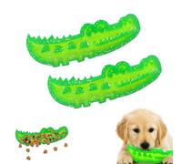 Genérico Slow Feed Chew and Fetch Crocodile, Lettuce Pets, Upgrade lettucepets Crocodile Dog Toy, Alligator Treat Dispenser, Keep Dogs Busy, Medium & Small Dogs Teeth Cleaning (Small*2pcs)
