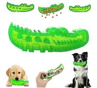 Genérico Slow Feed Chew and Fetch Crocodile, Lettuce Slow Feed Chew and Fetch Crocodile, Alligator Chew Toy For Dogs, for Large, Medium & Small Dogs Chewing Training (L)