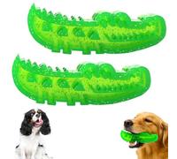 Genérico Slow Feed Chew and Fetch Crocodile, Slow Feed Chew and Fetch Crocodile Toy, Alligator Treat Dispensing Dog Toys Keep Them Busy, for Large, Medium & Small Dogs (2Pcs M)