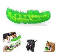 Genérico Slow Feed Chew and Fetch Crocodile, Slow Feed Chew and Fetch Crocodile Toy, Dog Slos Feeder Puzzle Toy, Alligator Treat Dispensing Dog Toys Keep Them Busy, for Small& Medium Dogs (Small)
