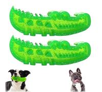 Genérico Slow Feed Chew and Fetch Crocodile, Slow Feed Chew and Fetch Crocodile Toy, Lettuce Pets Slow-Feed Chews & Fetchs Crocodiles Dog Toy, Medium & Small Dogs Teeth Cleaning (Large 2Pcs)