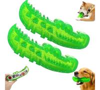 Genérico Slow Feed Chew and Fetch Crocodile, Slow-Feed Chew & Fetch Crocodile Dog Toy, Lettuce Pets Dog Toys, Keep Them Busy, for Large/Medium/Small Dogs Teeth Cleaning (Large 2Pcs)