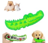 Genérico Slow Feed Chew and Fetch Crocodile, Slow-Feed Chews & Fetchs Crocodile Dog Toy, Alligator Treat Dispensing Dog Toys for Large, Medium & Small Dogs Teeth Cleaning (S,1PC)