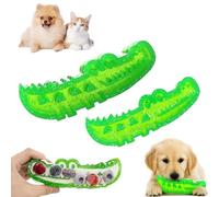 Genérico Slow Feed Chew and Fetch Crocodile, Slow-Feed Chews & Fetchs Crocodile Dog Toy, Alligator Treat Dispensing Dog Toys for Large, Medium & Small Dogs Teeth Cleaning (Mix,2PCS)