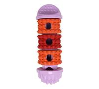 Generico Slow feeder toy - rubber chew, dog toy for mental exercise, interactive treat puzzle search terms, simple load dispense feature, canine enrichment tool, accessory teething entertainment
