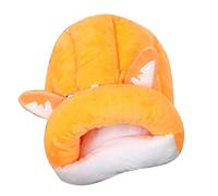 Genérico Small Animal Bed, Small Pet Bed, Golden Bears Sleeping Bed, Hedgehog And Chinchilla Bed Accessories, 15 x 14 x 15 cm Small Animal Bed With Removable Cover For Winter Warmth, Hamsters &