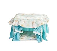 Genérico Small Animal Bed,Washable Fabric Sleeping Hiding Nest | Hamster Tent with Tassel Top | for Small Animals Chinchillas Cages Indoors Outdoors Table Chair Chairs Homes Houses