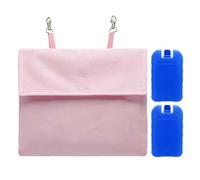 Genérico Small Animal Cooling Ice Pack with Pouch for Bunny Hamster Cage