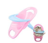 Genérico Small Animal Dining Chair - Madera Feeding Chair with Removable Tray, Mini Pet Resting Table | for Hamsters Hedgehogs Guinea Pigs, Habitat Enrichment Toy, Cute Photo Prop, Size Furniture