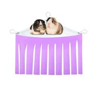 Genérico Small Animal Hammock, Squirrel Cage Bed, Cozy Cage Hideouts, Soft Sleeping and Play Space, 17.72x12.4x10.63 Inches, Ideal for Sugar Glider Chinchilla Dwarf Hamster Animals