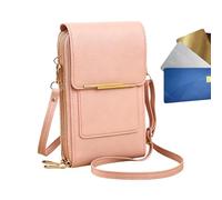Genérico Small Bags For Womens - Mini Phone Purse | Touchscreen Window Multi-Compartment | Women's Phone Wallet Pouch For Women Girls Mother Wife Adults Commuting Travel Beach Trip Music Festivals