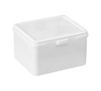 Genérico Small Bin with Lid - Collectible Card Container | Trading Card Holder Organizer, Sports Storage Box, Badge Case, Protective Hobby Bin for Gaming Cards, Decals, Stamps