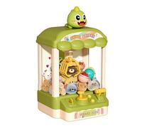 Genérico Small Claw Machine | ABS 32x19x16.5cm Dinosaur Prize Toy Game Machine with USB & Battery Power | Prize Dispenser Game for Kids Boys Girls Birthday Party Home Playroom Family