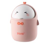 Genérico Small Countertop Pail, Little Litter Basket, Portable Bedside Debris Holder for Vanity Table Coffee Station Nursery Tidy Accessory Room Decor Module Aesthetic Refuse Disposal Management Set