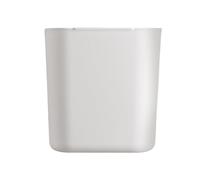 Genérico Small Desk Trash Can - Desktop Wastebasket Organizer for Cleanliness | PP with Lid Odor Control, Compact Modern Garbage Bin for Bathroom Kitchen Office Dorm Counter
