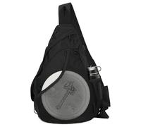 Genérico Small Disc Golf, Compact Golf Shoulder Bag, Adjustable Strap, 43x37.5x17cm, Lightweight Storage for Discs, Hooks, Dividers Sports, Tennis, Softball, Fitness, Camping Outdoor Activities