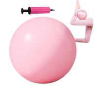 Generico Small Exercise Ball | 9.84in Mini Training Ejercising Tool Anti Burst, PVC Slip Resistant Pilates Yoga Ball | Home Gym Shaping Workout for Women Girls
