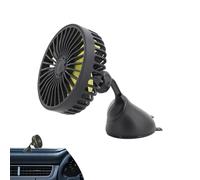 Genérico Small Fan For Car, 3 Speed Strong Wind Car Cooling, ABS Material, 5V USB Powered Compact Electric Air Circulator For Home, Outdoors, Automobile, Versatile Air Circulation, 1 Piece